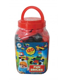 Fun Bricks - 120 Pieces (Jar)