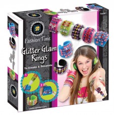 Fashion Time -Glitter Glam Rings